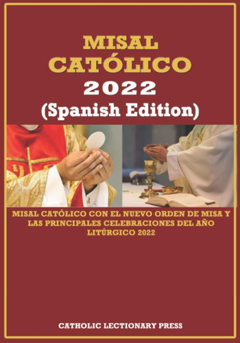 Libro: Misal Católico 2022 (spanish Edition): Misal Católico