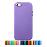 Capa Capinha Silicone Compatível Com Apple iPhone 5, 5s E Se