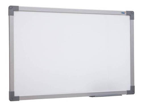 Quadro Branco Uv  Mold. Aluminio Soft 90x60 Cm Lousa Recado