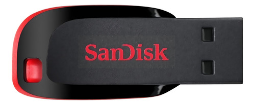 Memoria Usb Sandisk Cruzer Blade 2.0 De 64 Gb 