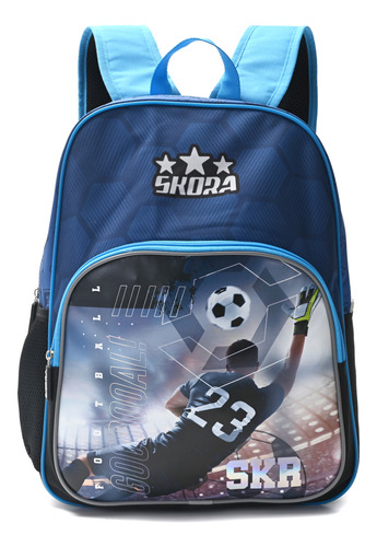 Mochila Skora Futbol Dibu 23 Argentina 16 Pulgadas Escolar Diseño De La Tela Estampado