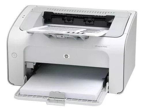 Impressora Função Única Hp Laserjet P1005 Branca 110v 