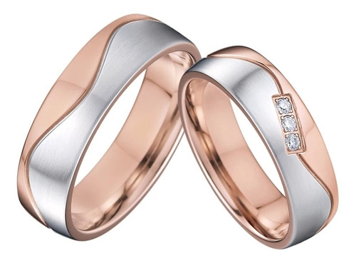 Anillos De Pareja Ilusion Novios Compromiso Amor Matrimonio 