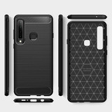 Funda Tpu Antigolpe Fiber Carbon Para Samsung A9 2018