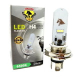 Lampada Farol Strobo Super Led H4 6500k Cavalinho Stallion