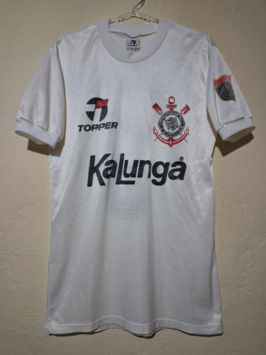 1989-1 (m) Camisa Corinthians Jogador Topper Kalunga 3 