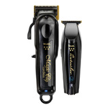 Cordless Combo Wahl  Magic Clip + Detailer Li Cordless Negra