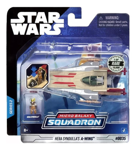 Star Wars Micro Galaxy Squadron A-wing Hera Syndulla Raro