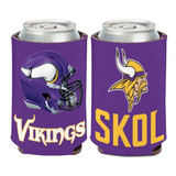 Manga Térmica Lata Can Cooler Slogan Wincraft Nfl Vikings