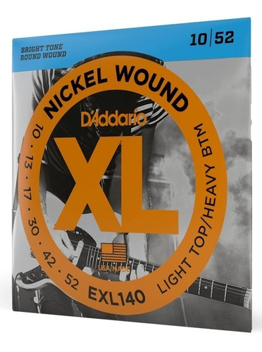 Encordado D'addario Exl140 Para Guitarra Electrica 