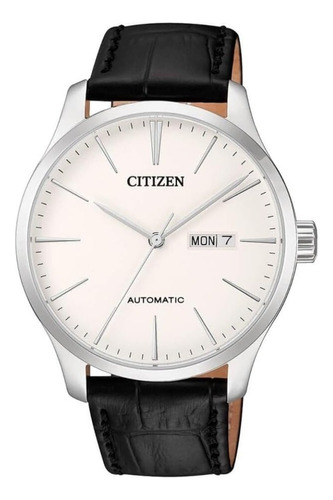 Relógio Citizen Prata Preto Masculino Automático Tz20788n