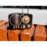 Radio Vintage Portatil Bluetooth Am Fm Retro Antigua Nisuta