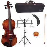 Violino Eagle Vk544+espaleira+partitura+breu+arco+case 