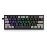 Teclado Gamer E-yooso Z11 Qwerty E-yooso Gris Y Negro