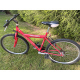 Bicicleta Rodado 26 Color Rojo