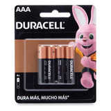 Pila Duracell Aaa Paq Con 4 Pilas