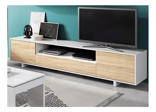 Mueble De Tv Modular Modelo Vacancy-ii Calidad Melamina