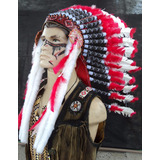 Cocar Indígena Chefe-ceremonial Xamanismo