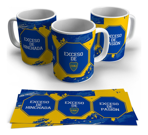 Taza De Cerámica Personalizada - Boca Juniors