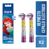 Oral-b Disney Princess Kit 2 Repuestos Cabezales Cepillo Eléctrico