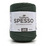 Barbante Spesso Euroroma 24 Fios 1kg- 804 Verde Musgo