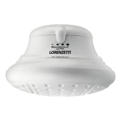 Regadera eléctrica de pared Lorenzetti Bella Ducha 4T blanca 4800W | Envío gratis