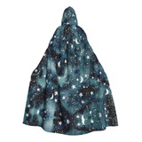 Capucha Lunar Unisex Cloak Starry, Estrella Con Capa Y Capuc