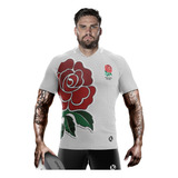 Camiseta Rugby Kapho Inglaterra Blanca Six Nations Niños