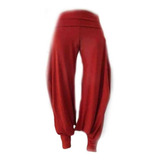 Pantalón Aladino Para Practica De Yoga Color Rojo