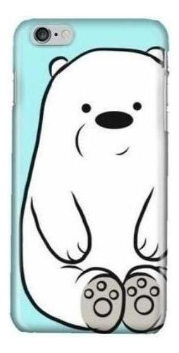 Funda Celular Oso Polar Peluche Disp Todos Los Celular