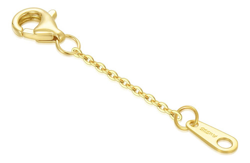 Dugisowe Cadena Extensora De Pulsera De Oro De 14 Quilates,.