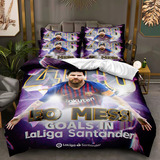 Juego De Cama Doble Leo Messi, Funda De Edredón 1