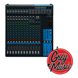 Consola Yamaha Mg16 Mixer 16 Canales Garantía - Grey Music