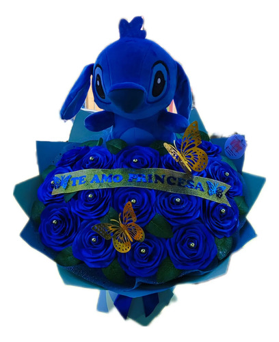 Ramo De Stich De 15 Rosas