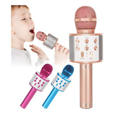 Microfono Bluetooth Karaoke Parlante Portatil Inalámbrico