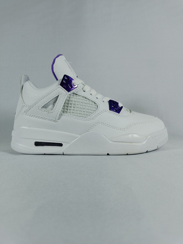 Tenis Jordan Retro 4 Metallic Purple Talla 25