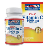 Vitamina C +zinc 1000mg 100 Tbs - Unidad a $59900