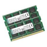 Memória Kingston Ddr3l 2x8gb=16gb Notebook 1.35v 1333mhz