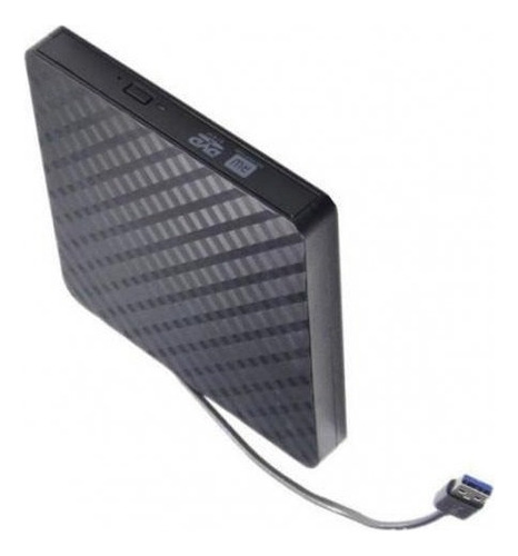 Gravador De Cd Externo Usb Slim E Gravador Para Dvd-rw .