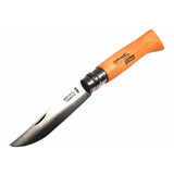 Navaja Plegable Opinel N°8 Carbono Pesca Caza Supervivencia