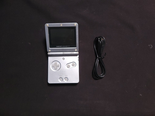 Game Boy Advance Sp Gba 1 Luz 001 Plata G