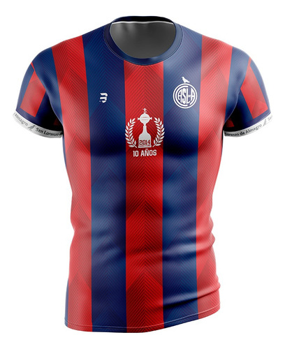 Camiseta San Lorenzo 10 Años Copa Libetadores