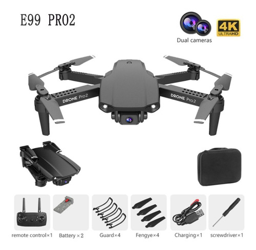 E99 Pro 2 Profissional 4k Hd Mini Drone De Fotografia Aérea