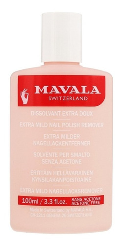Mavala Extra Mild Nail Polish Remover Pink - 100ml