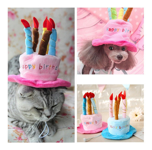 Sombrero / Ropa De Cumpleaños Fiestas Para Perro O Gato