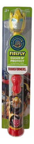 Escova De Dente Elétrica Infantil Transformers 