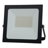 Reflector Led Tecnolite, 100 W, Luz Ambar Color De La Carcasa Negro 100/240v