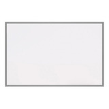 Lousa Quadro Branco 120x90 Cm Moldura Aluminio Slim Luxo