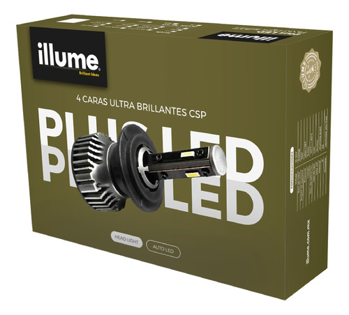 Led Illume Plus H1 H3 H7 H11 9005 9006 880 H16/5202 