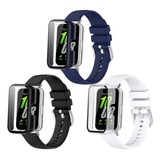 3 Correas + 3 Pc Funda Mica Para Samsung Galaxy Fit 3